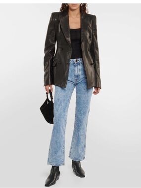 Khaite Vivian high-rise cropped jeans
